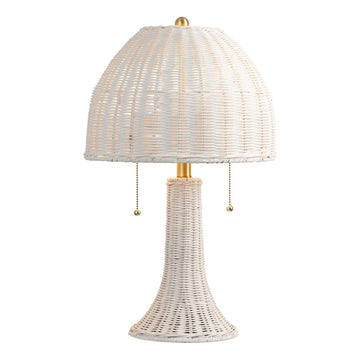 Joanie 22" Bohemian Rustic Iron LED Table Lamp